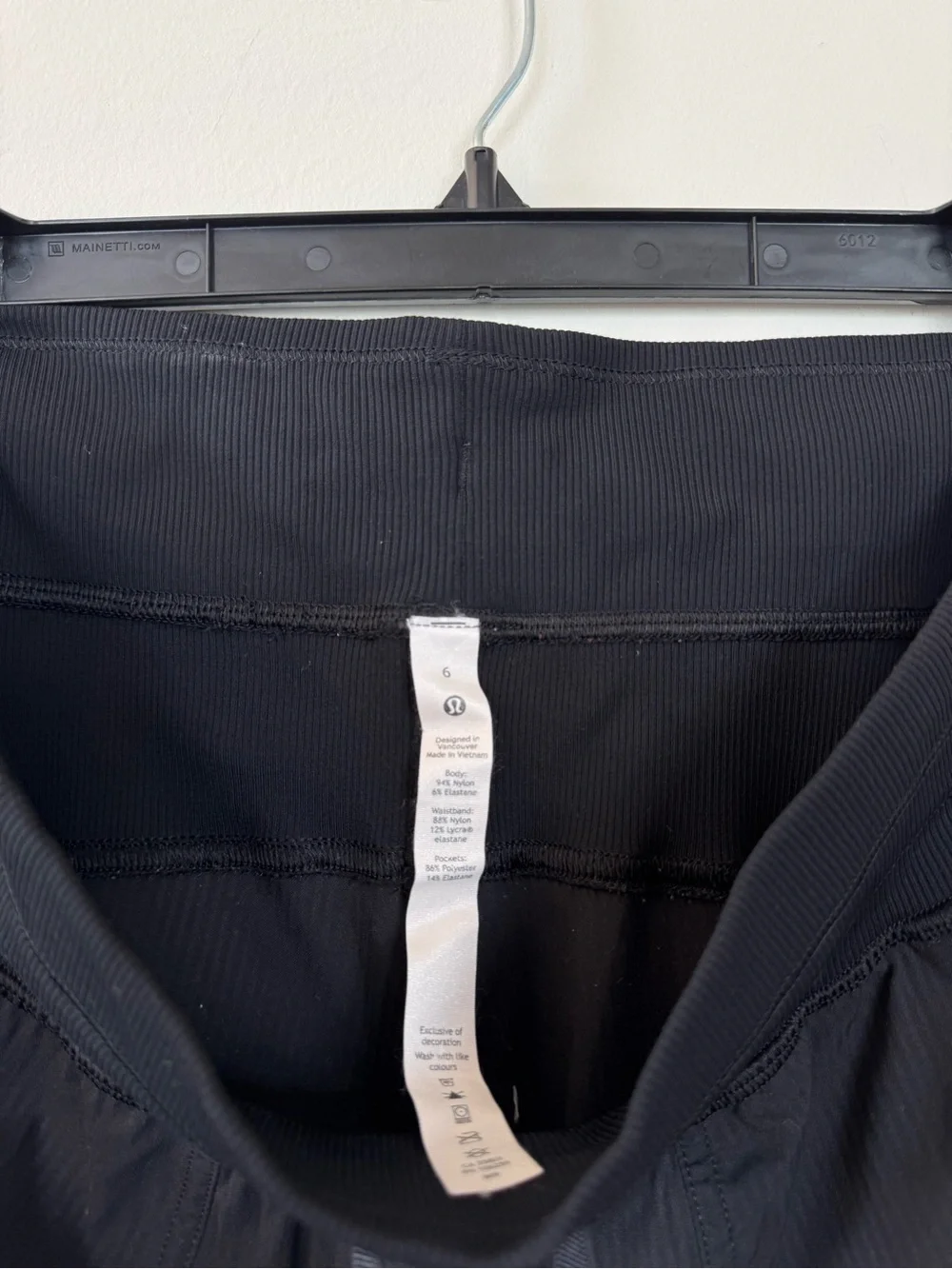 Lululemon Dance Studio Mid-Rise Black Joggers